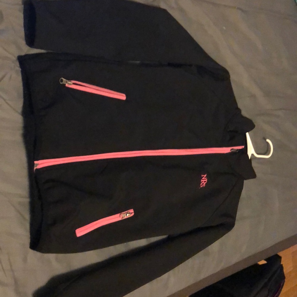 Black NRS windbreaker (national roper supply)